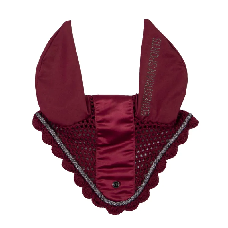 QHP Gloss Ear Net - Burgundy